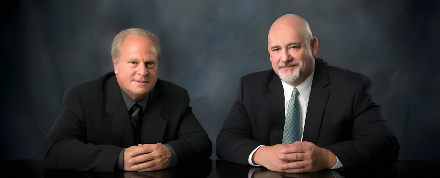 Attorneys Michael G. Karby and David M. Hogue
